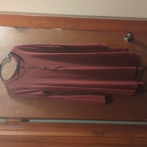 Zenana rust colored dress